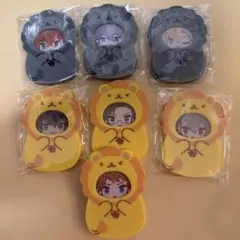 ヒプノシスマイク　着ぐるみ風バッジ　まとめ売り　7点セット