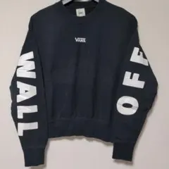 VANS OFF THE WALL スウェット トレーナー 黒 Mのサムネイル