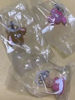 サンリオ　ゆるっとめじるしアクセサリー　3個セット