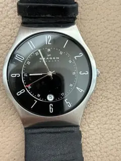 SKAGEN 腕時計 ブラック ステンレスのサムネイル