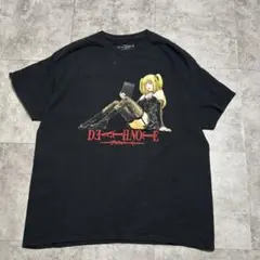 00s デスノート ミサミサ XL アニメtシャツ Y2K ブラック 黒 夏 - メルカリ