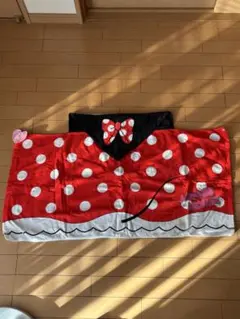 ディズニー ミニーマウス フード付きタオル