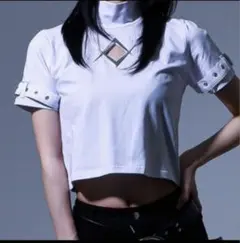 レフレム REFLEM 半袖 Tシャツ メタリックロゴハイネックのサムネイル