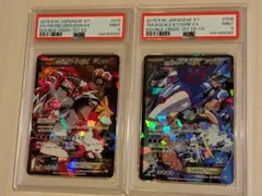 マグマ団のグラードン アクア団のカイオーガEX RR CP1 psa10 セット