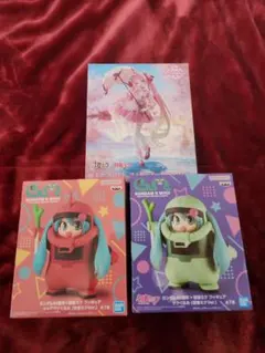初音ミクシャアザクぐるみ&ザクぐるみ&桜ミクの3体セット