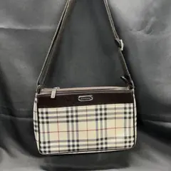 ぴ*き様 【used】Burberry バーバリー　ショルダーバッグ　ノバチェッ