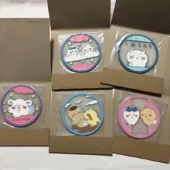 ちいかわクリアラバーコースター 5枚セット