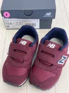new balance 373 キッズスニーカー 13.0 ワインレッド