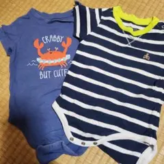 ギャップ　ロンパース2点セット（クレイビー・バット・キュート）