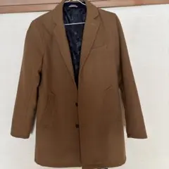 BEAMS HEART ブラウン チェスターコート Lサイズ