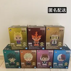 ヒロアカ　1番くじ　ソフビクチュ　デク　かっちゃん　　コンプリートセット