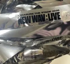 TREASURE NEW WAV:LIVE 銀テープ1本フル