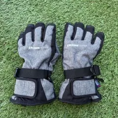 Aloine グレー ブラック グローブ スキー手袋　スノボー　130 7.8