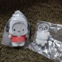 サンリオ ポチャッコ フォトフレームマスコット2 めじるしアクセサリー