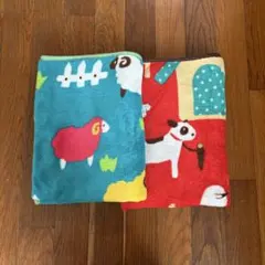 フリースブランケット　2枚セット