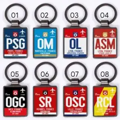 新品！ キーホルダー パリサンジェルマン PSG ランス リヨン リール 他