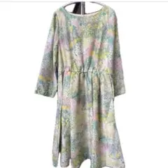 Te chichi80％オフ‼️新品タグ付き！ 花柄ひざ丈ワンピース Mサイズ