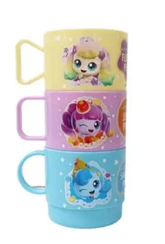 【正規品・新品】「キャッチ！ティニピン」プラスチックカップ　3点セット