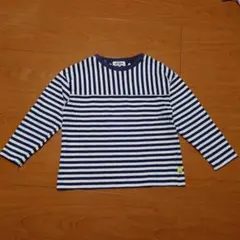 MAKE YOUR DAY ボーダー長袖Tシャツ 120cm