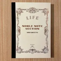【新品】八文字屋 × LIFE ノーブルノート A5 方眼のサムネイル