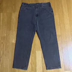 80s Lee 後染めブラックデニム MADE IN USA