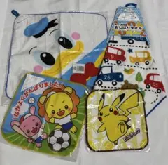 【新品、未使用】幼児用 ループ付タオル／ミニタオル まとめ売り
