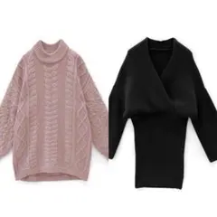 GRL ニットワンピースセット