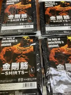 金剛筋 - SHIRTS Lサイズ　4枚セット