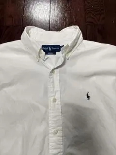 RALPH LAUREN　BLAKE シャツ　白シャツ　長袖　M　90S