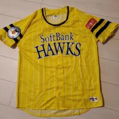SoftBank Hawks ユニフォーム イエロー ストライプ