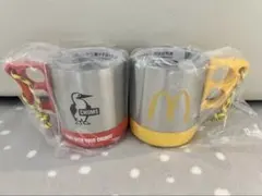 マクドナルド　マック　チャムス　2023 福袋 ステンレス　マグカップ　2種