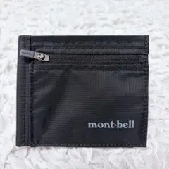 未使用品✨モンベル montbell フラットワレット ブラック コンパクト✨