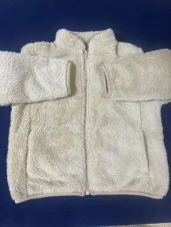 ユニクロ　UNIQLO ベビー　フリースジャケット　ベージュ　90cm