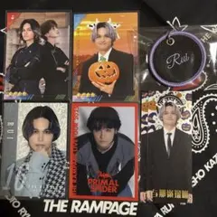 与那嶺瑠唯　トレカ　ステッカーネームキーホルダー