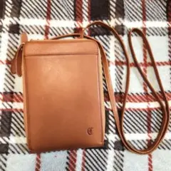 CLEDRAN ミニショルダーバッグ ブラウン