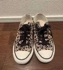 ヒョウ柄　コンバース　スニーカー