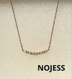 K10ダイヤモンドネックレス　NOJESSのサムネイル