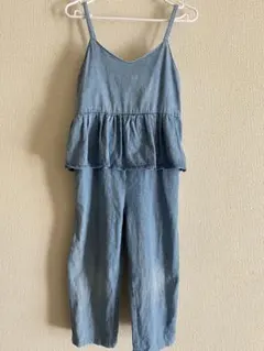 petit main デニムオーバーオール 100cm