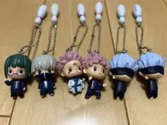【呪術廻戦】　ラウンドワン限定ストラップ　6点セット