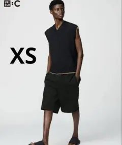 UNIQLO C スウェットワイドショーツ　ハーフパンツXS