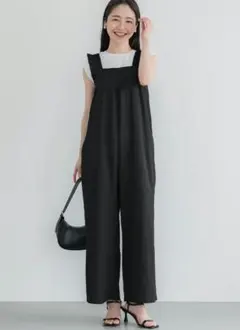 coca 肩フリルオールインワン