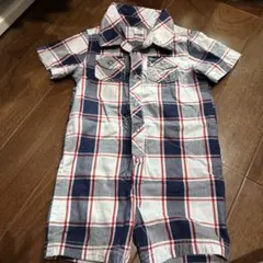 Old Navy チェック柄 ロンパース 18-24Mのサムネイル