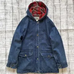 80s USA製 L.L.Bean デニム マウンテンパーカー US古着