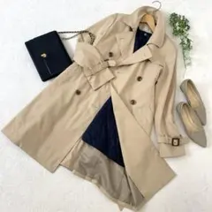 AOKI LES MUES トレンチコート　べージュ　ライナー取り外し可能　M