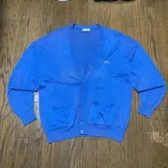 〜*様 vintage 80s French LACOSTE ニット カーディガのサムネイル