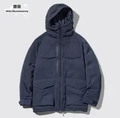 ユニクロ × White Mountaineering ダウン S ネイビー