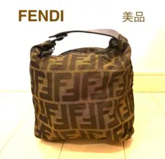 美品⭐️FENDI FFロゴプリント バック