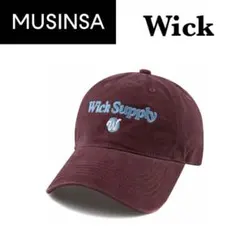 WICK W Supply カチオン ボールキャップ　MUSINSA ムシンサ