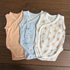 UNIQLO ユニクロ ベビーコンビ肌着 3枚セット 60男の子 女の子