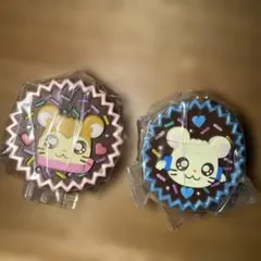 とっとこハム太郎 手作りおやつチャーム リボンちゃん　マフラーちゃん